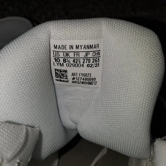 Adidas neo Hoops 20 Mid Men's Basketball Shoes White US Size 10 - Picture 6 of 9